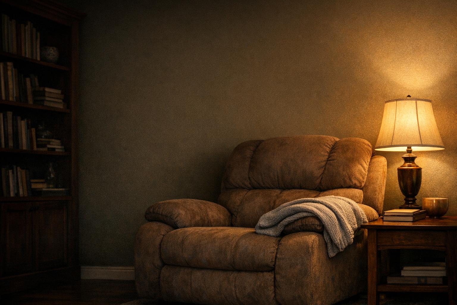 Compare massage chairs by documented track length, roller pattern and the floor space their listings state — documented specifications, nothing invented. AI-generated editorial illustration.