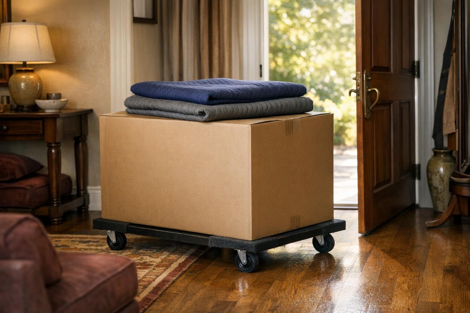 Massage Chair Delivery and Assembly: What the Listing States AI-generated editorial illustration.